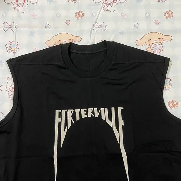 Rick Owens Drkshdw Porterville Tank Top Black - Picture 2 of 5